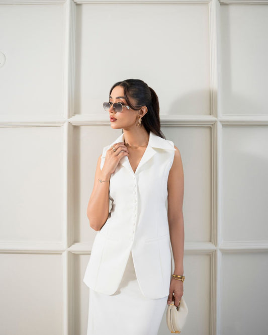 Bow Back Blazer